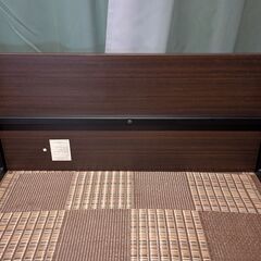 サンワダイレクト ローデスク 幅100×奥行45×高さ38cm 耐荷重30kg ダークブラウンの画像