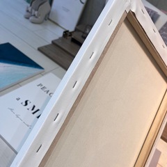 お手製キャンバスアート（クール向けデザイン）の画像