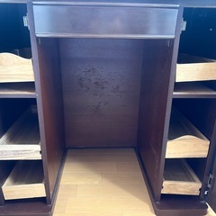 木製ドレッサー 使用感あり 引っ越しで不要になったので安価で譲りますの画像
