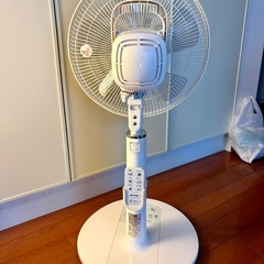 日立 扇風機② 白 リモコン付き HEF-80Rの画像