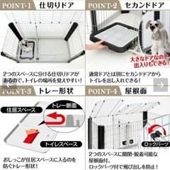 【美品】ドッグケージ サークル  の画像