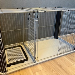 【美品】ドッグケージ サークル  の画像