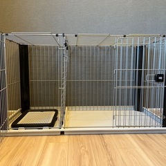 【美品】ドッグケージ サークル  の画像