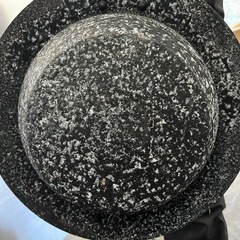 古民具　
伝統工芸品 昭和レトロ!!アンティーク!!｜茶道具 風炉釜 羽釜 アルミ 蓋付き｜ ｜骨董 古美術の画像