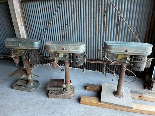 卓上　ボール盤　3台セット