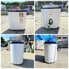 【❗️✨省スペース✨❗️】✨コンパクト2槽式洗濯機 Comtool（型番：TOM-05 h）2019年製✨の画像