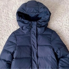 ダウン　ダウンジャケット　ダウンコート　レディース　紺の画像