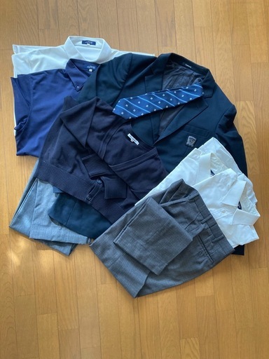 昭和学院高校男子制服　未使用カバン