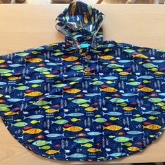 kukka hippo  レインポンチョ　90cm　の画像