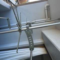 突っ張り棒式　洗濯干しの画像