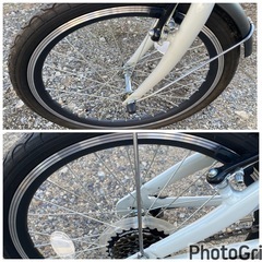 お薦め品‼️美品‼️折りたたみ自転車20インチの画像