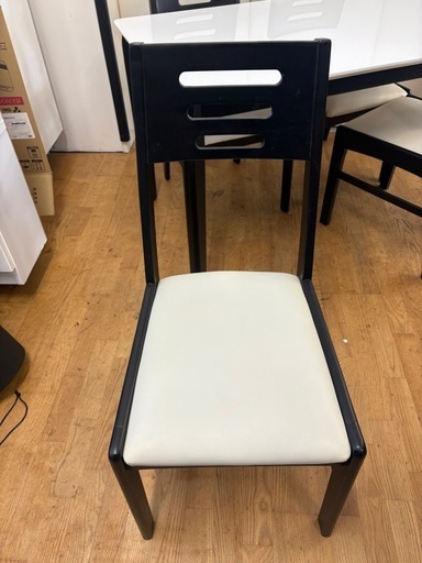 ジモティー特別価格? N1207★ダイニング5点セット★テーブル★幅1200mm