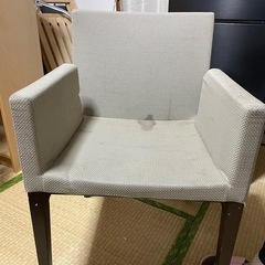 椅子2台の画像