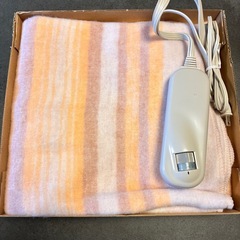 洗える 電気毛布(敷毛布)の画像