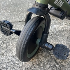 【早い者勝ち！】状態良！5WAY・三輪車・BTM・マットグリーンの画像