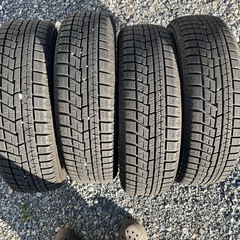 ヨコハマ スタッドレスタイヤ 155/65r14 2020年製 の画像