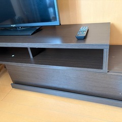 32型テレビ&テレビ台&Amazonファイヤースティックの画像