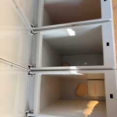 三個セット少量ゴミ箱の画像