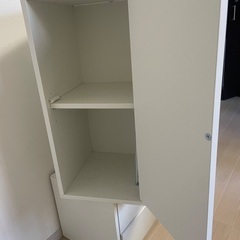 2段ボックス棚の画像