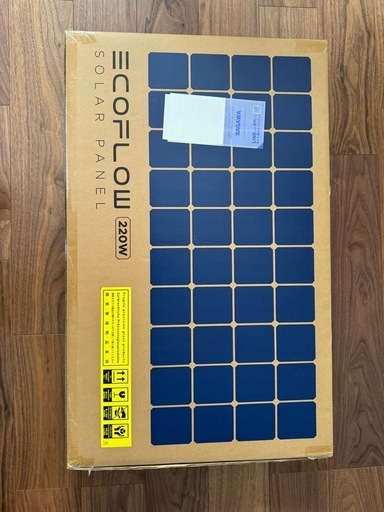 家電 ECOFLOW 220W  SOLAR  PANEL