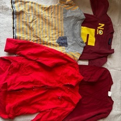 値下げ‼️男の子110 22着セットの画像
