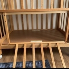 KATOJI（ナチュラルT）ミニベビーベッドの画像
