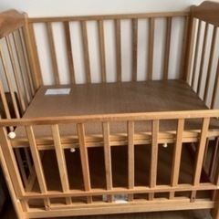 KATOJI（ナチュラルT）ミニベビーベッドの画像