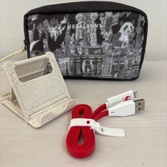 JALアメリカ便アメニティ　モノトーンの画像