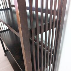 和風 オープンラック シェルフ 100H x 90W x 29.5Dの画像