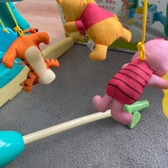 美品　くまのプーさん　えらべる回転6wayジムにへんしんメリーの画像