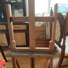 木製大型イーゼル／しっかりしたアトリエ仕様の画像