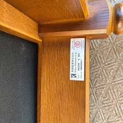 アンティークチェア　2脚の画像