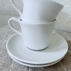 🇹🇭✨Royal Porcelain ロイヤルポーセリン＊タイ王室御用達 高品質陶磁器コーヒーカップ2客セット☕耐久性抜群＆上品デザイン♥おうちカフェ・朝食・ティータイムに最適🎐直接手渡し 岡山市中区円山の画像