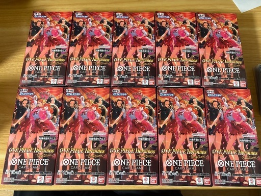 【10BOX未開封セット】ワンピースカード ヒロインズエディション 新品 テープ付き