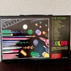 差し上げます。文具セット＆サクラクレパスの画像