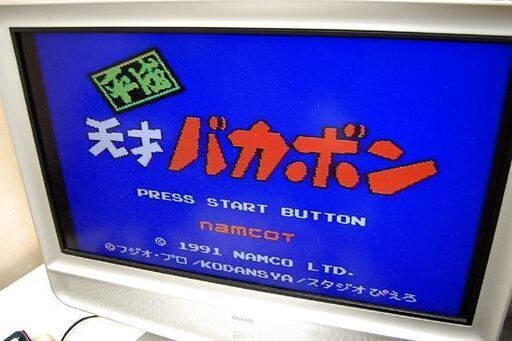 ナムコ FC 平成天才バカボン 動作確認済み 元箱・説明書付き ファミリーコンピューター namco 札幌市 清田区 平岡