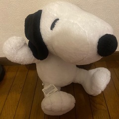 スヌーピ　ぬいぐるみの画像