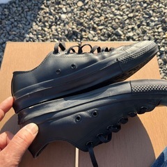 コンバース　革靴の画像