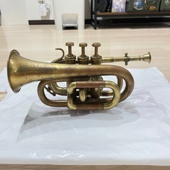 BESSON LONDON W.C.2 ポケットトランペット　H75983の画像