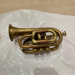 BESSON LONDON W.C.2 ポケットトランペット　H75983の画像