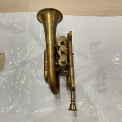 BESSON LONDON W.C.2 ポケットトランペット　H75983の画像