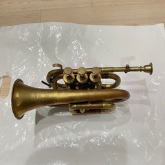 BESSON LONDON W.C.2 ポケットトランペット　H75983の画像