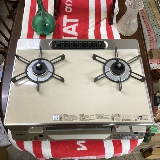 万代店　リンナイ　ガステーブル　LP　ラクシエ　RTS65AWK14RG-CR