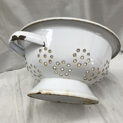 ⭐︎ドリーム2号館⭐︎ ジモティー割引 ヴィンテージ ホーローコランダーの画像