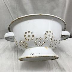 ⭐︎ドリーム2号館⭐︎ ジモティー割引 ヴィンテージ ホーローコランダーの画像