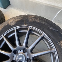 17インチ　タイヤホイールセット　難有の画像