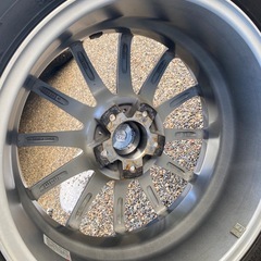 17インチ　タイヤホイールセット　難有の画像