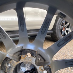 17インチ　タイヤホイールセット　難有の画像