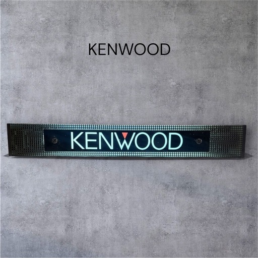 【レア】KENWOOD 蛍光灯 照明 ディスプレイ イルミネーション ケンウッド