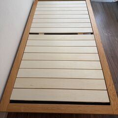 無印良品 シングルベッド引き取りの画像